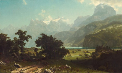 Lake Lucerne Albert Bierstadt